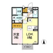 Alice Garden NAKAJIMA Cの間取り画像