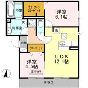 palissade azeleaの間取り画像