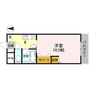 べレール岡山手の間取り画像