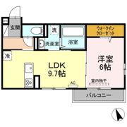 ノクターン Ⅰ棟の間取り画像