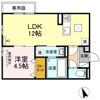 ノクターン Ⅱ棟の間取り画像