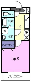 マジョーネ奈良の間取り画像