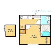 ドミールワタナベの間取り画像