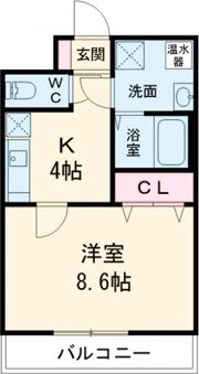 ヒーローマンション黄金IIの間取り画像