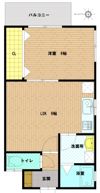 石﨑皆実町貸家の間取り画像