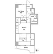 ベルエア調布の間取り画像