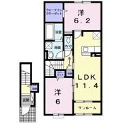 コスタⅠの間取り画像