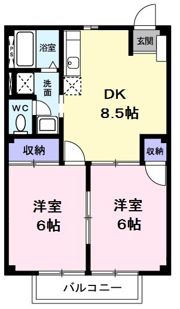 ニューシティー原島の間取り画像