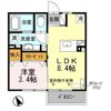 シルフハイム Aの間取り画像