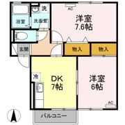 グランファミールの間取り画像