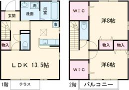 ウィルコート厚木の間取り画像