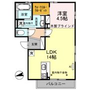 Wエイト（ﾀﾞﾌﾞﾙｴｲﾄ）の間取り画像