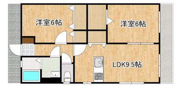 ダイヤモンドダスト東Aの間取り画像