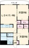 マリベールシラキの間取り画像