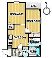 フェリーチェ祖原の間取り画像