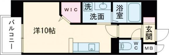 puppy’s新町北の間取り画像