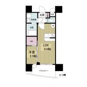 セレニテ中崎町リアンの間取り画像