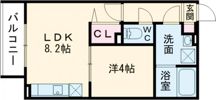 リトレ徳庵(リトレトクアン)の間取り画像