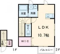 Sourire坂東Ⅱの間取り画像