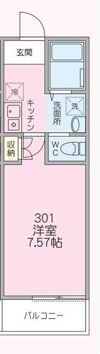 ブラン ペルルの間取り画像