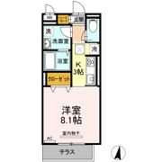 銀河タウン Eの間取り画像