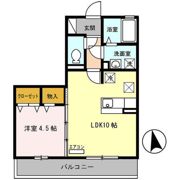 ヴィラ・ベルクの間取り画像