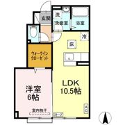 パークサイド早稲田 Aの間取り画像