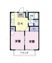 平成ハイツの間取り画像
