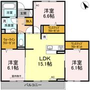 ハルシュタットの間取り画像