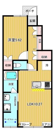 ブルジェオンBの間取り画像