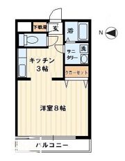 フラワーマンションの間取り画像