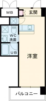ロイスグラン神戸湊川公園の間取り画像