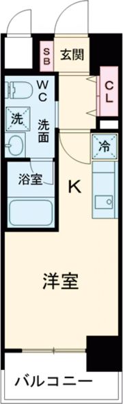 ラナップスクエア神戸ハーバープライムの間取り画像