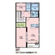 カルム御前通りの間取り画像