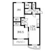 プリンセス高屋の間取り画像