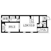 DEVELD辻本通の間取り画像