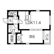 DEVELD辻本通の間取り画像