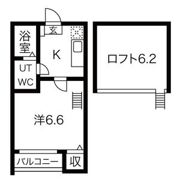 エバンフォートの間取り画像