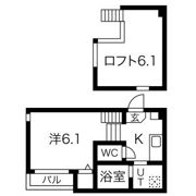 Fortuna伝馬の間取り画像