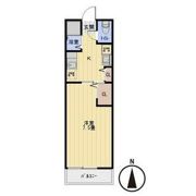 ビバ花田Aの間取り画像