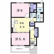 カロス ホーラー デュオの間取り画像