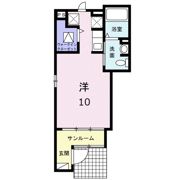 メゾン ド フルールⅡの間取り画像