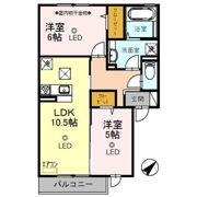 ヴィラ アリエッタの間取り画像