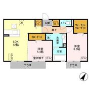 ルアナ姉崎の間取り画像