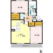 カーサ フェリーチェ Ⅰの間取り画像