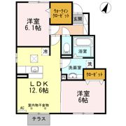 グローリアスの間取り画像