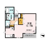 カーサフェリーチェの間取り画像