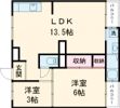 サンライズ高砂 4号棟の間取り画像