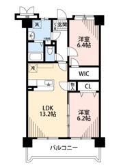 アドミラーブルの間取り画像