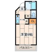 パレス菊名の間取り画像